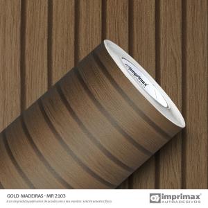 GOLDMAX MADEIRA RIPADA PVC 1,22X25MM    