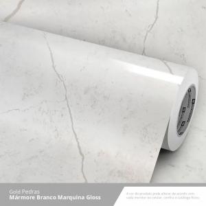 GOLDMAX PEDRAS MÁRMORE MARQUINA GLOSS PVC 1,22X25MM   GLOSS 